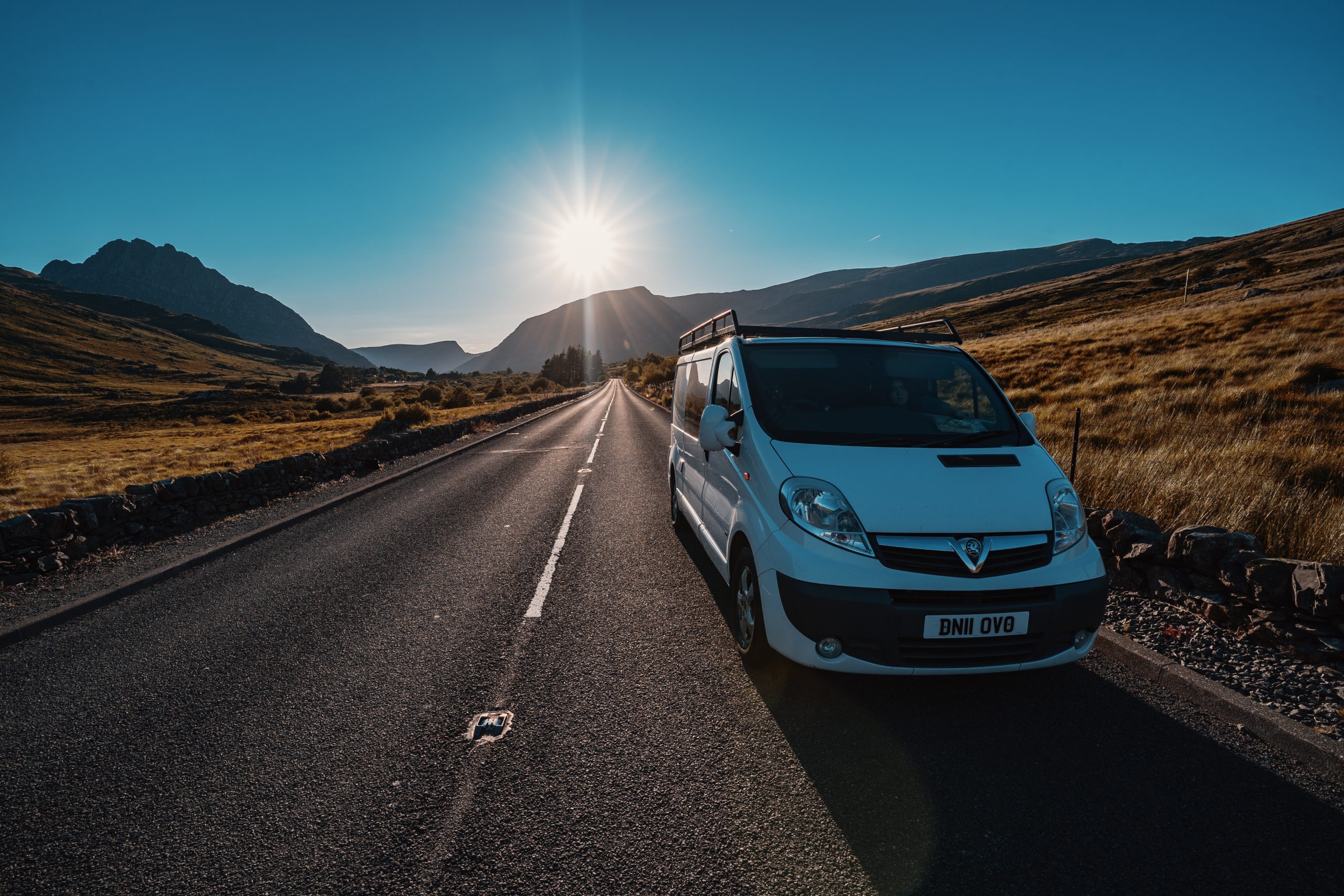 road trip in wales