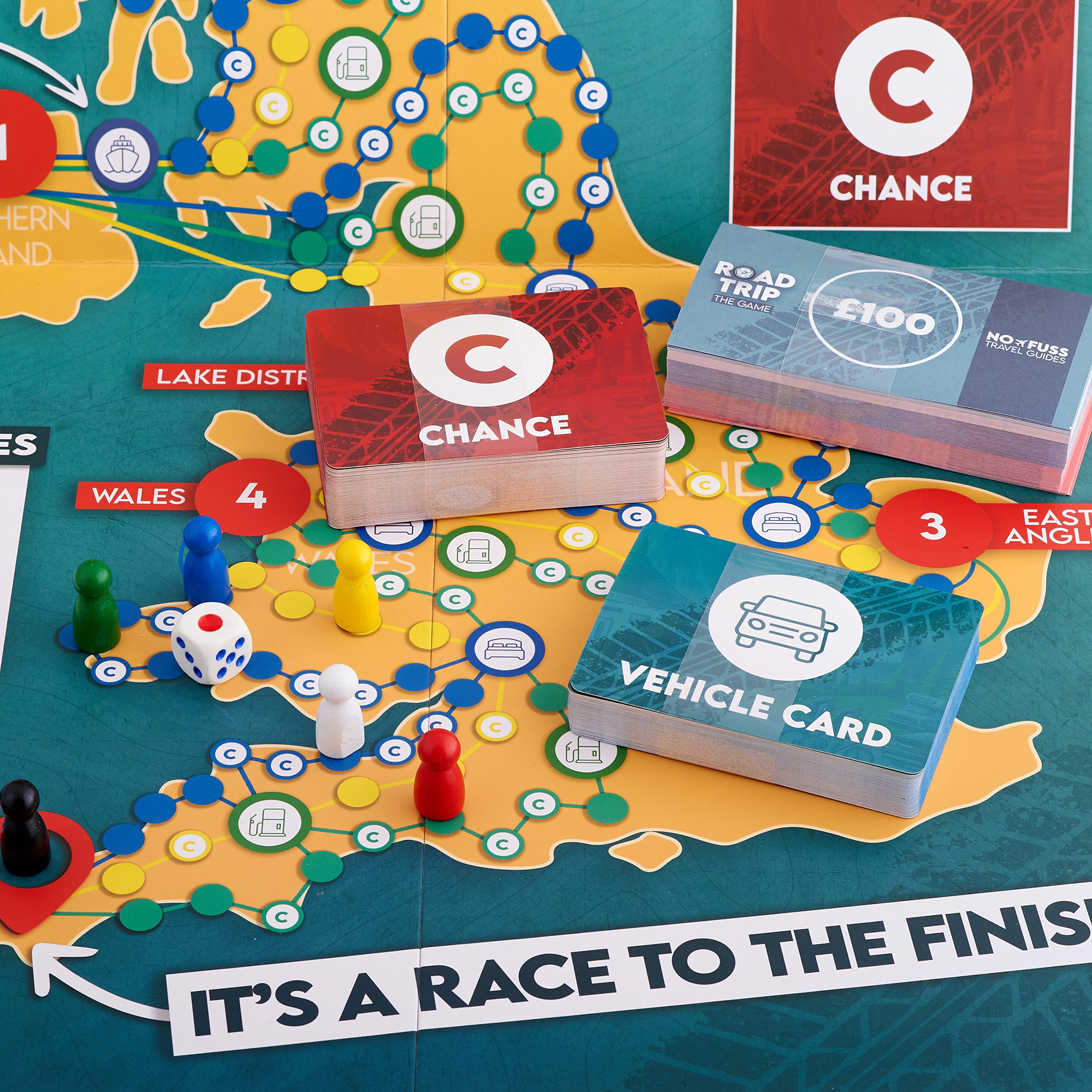 Road Trip The Game - The Exhilarating Adventure Board Game for Family & Friends - Image 10