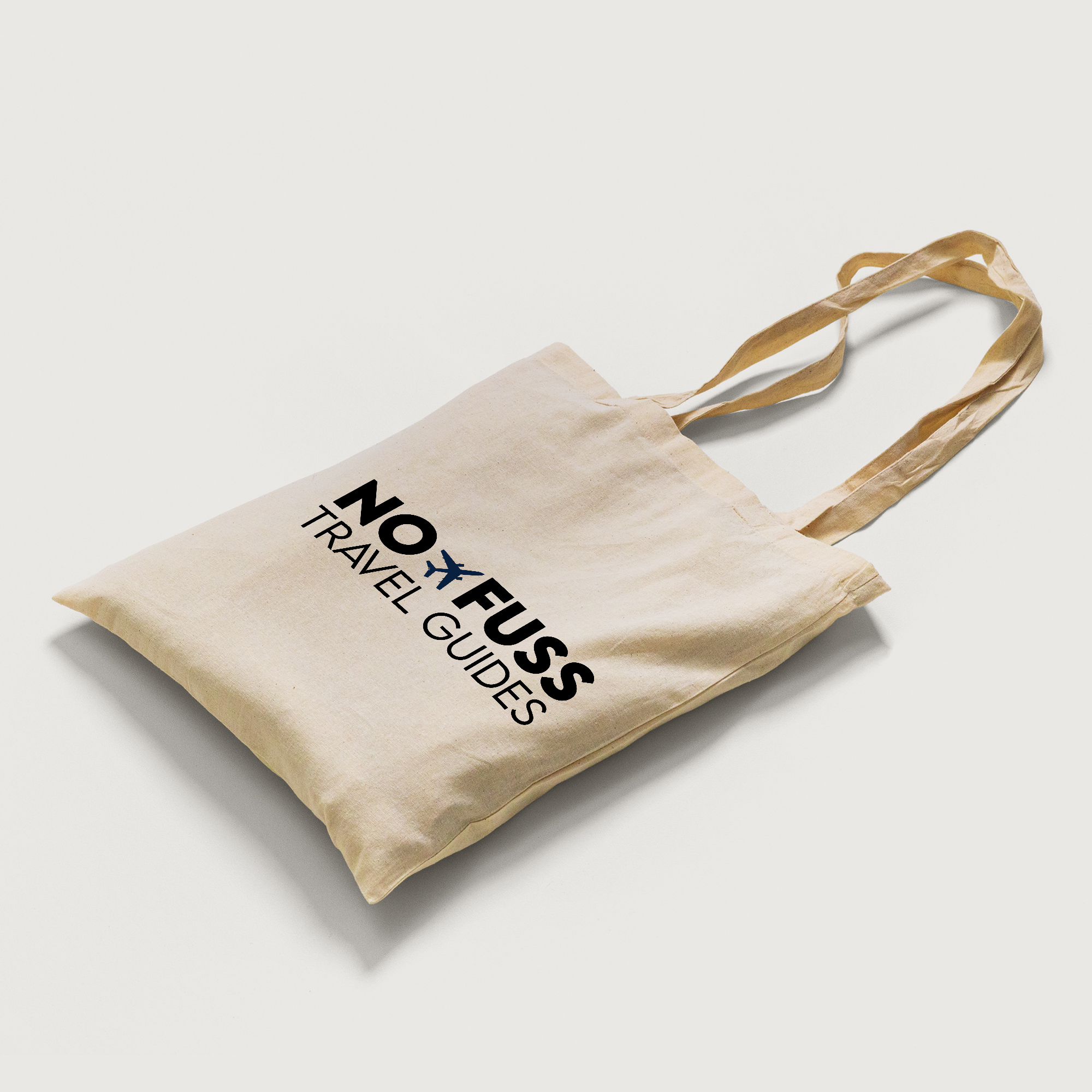 Tote Bag – No Fuss Travel Guides Branded Tote Bag - Image 2
