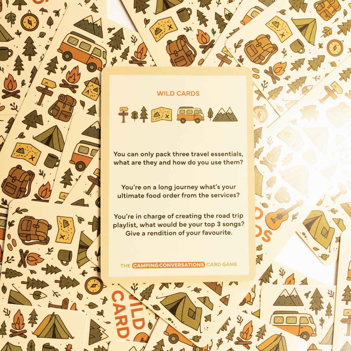Camping Conversations Card Game