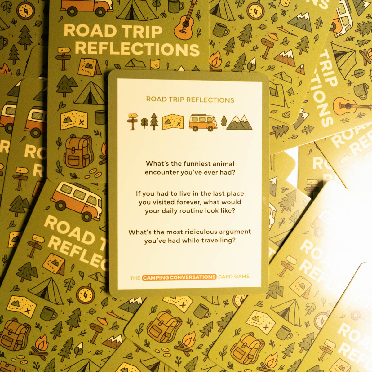 Camping Conversations Card Game