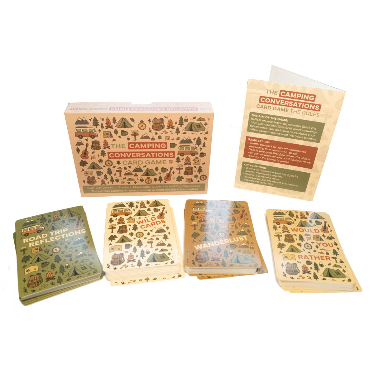 Camping Conversations Card Game