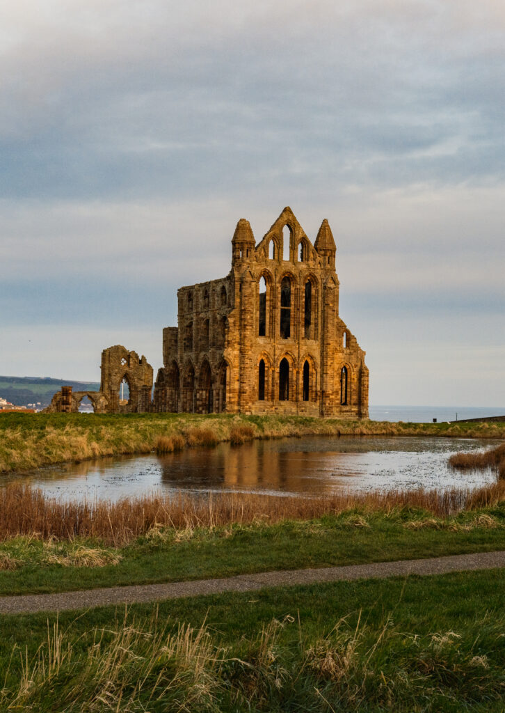 Whitby Abbey, Yorkshire: Winter road trips