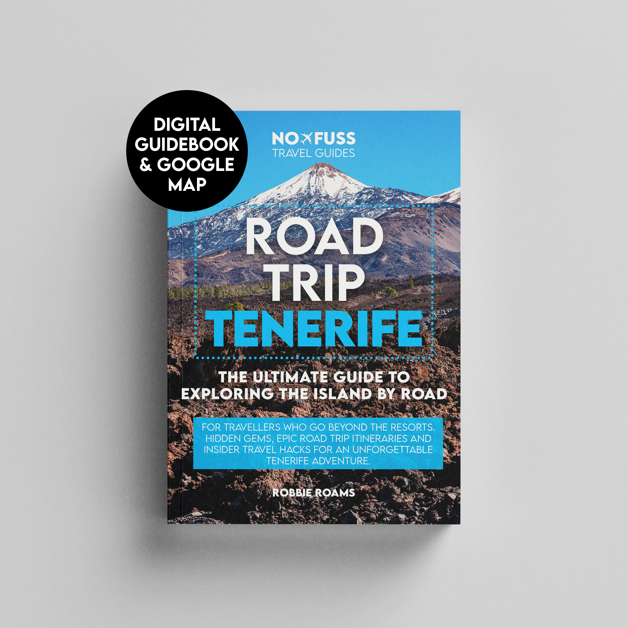 Tenerife Road Trip Guide Digital PDF & Tenerife Google Map